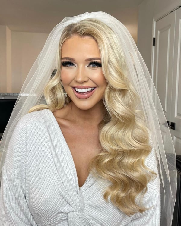 Bridal Bliss in Waves