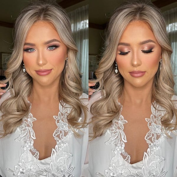 Soft and Lustrous Wedding Waves