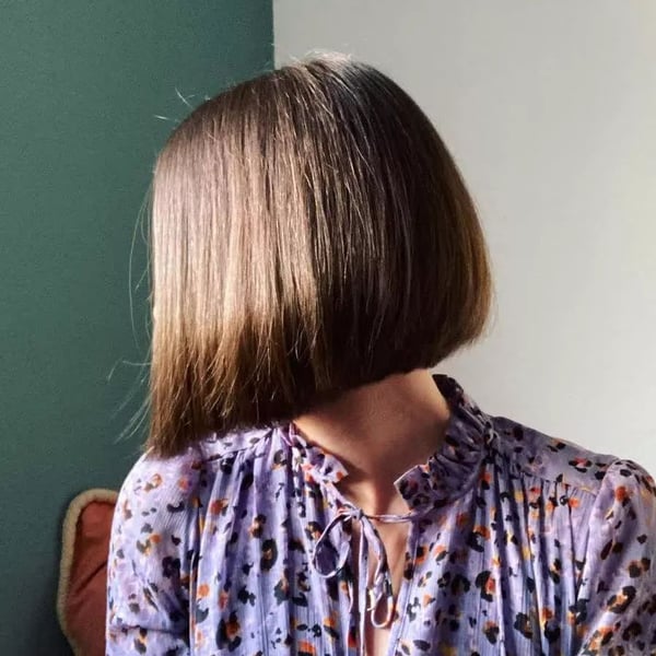 Textured Bob with Subtle Highlights