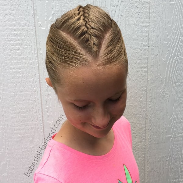 Sporty French Plait Perfection