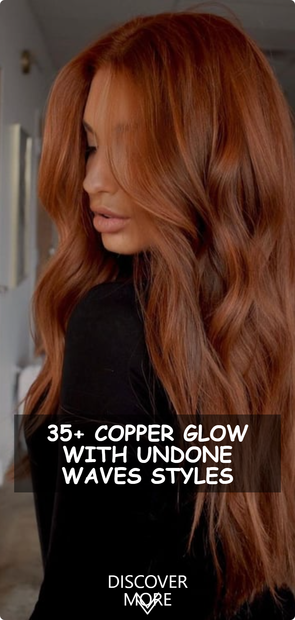 Copper Glow with Undone Waves