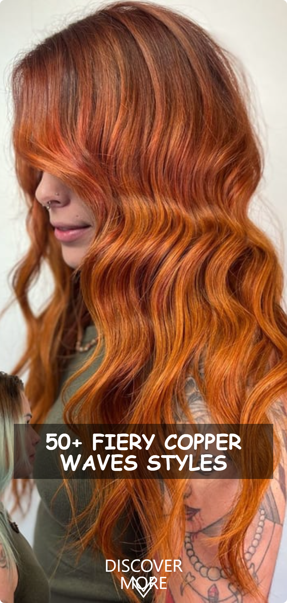 Fiery Copper Waves