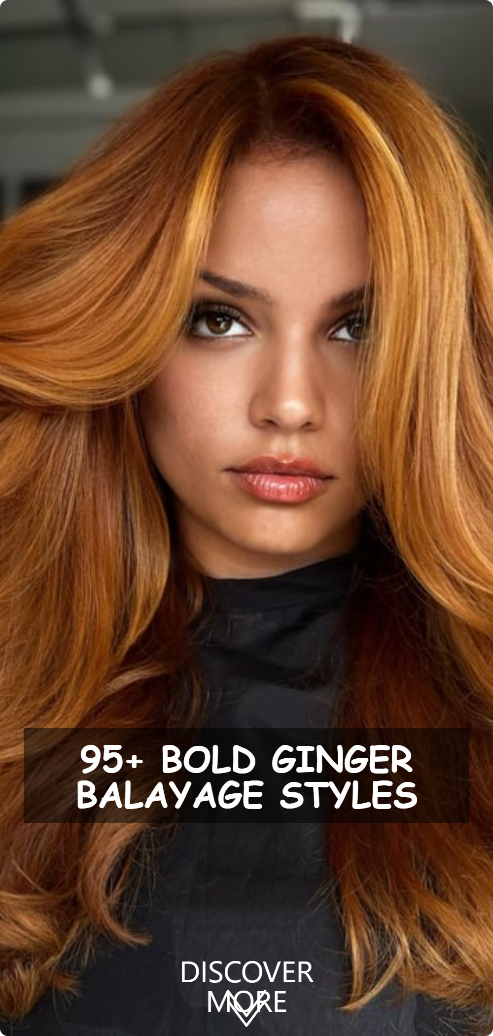 Bold Ginger Balayage