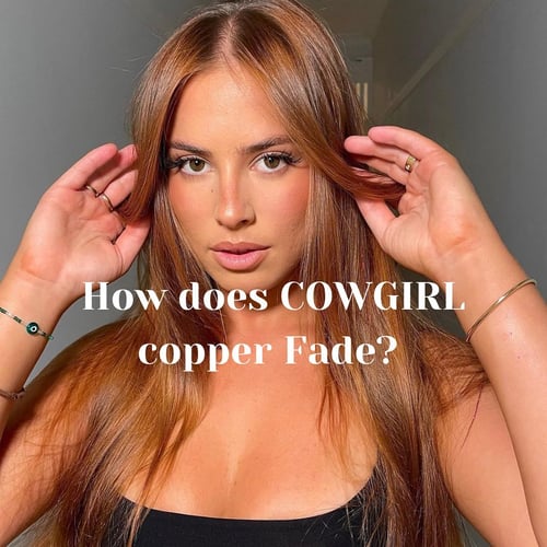 Copper Cowgirl Charm