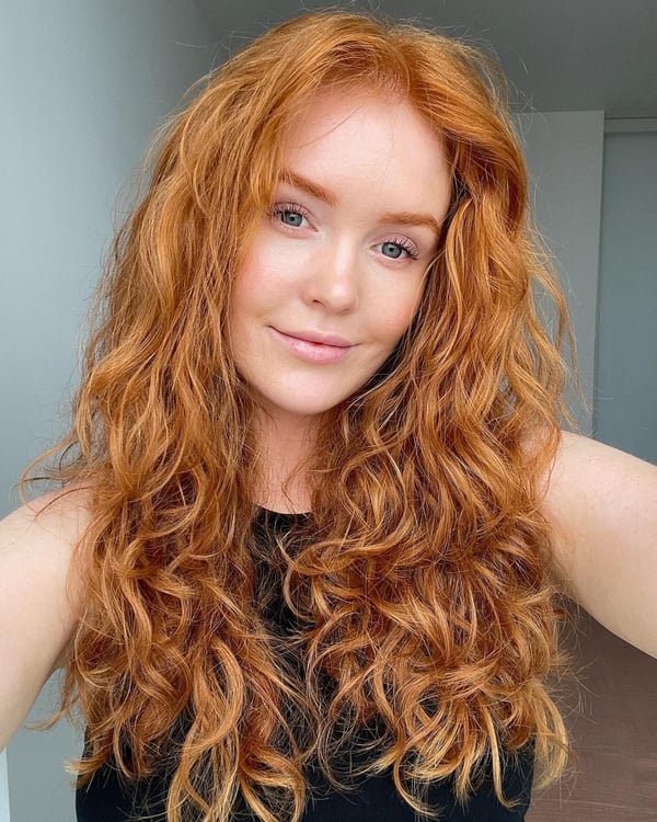 Copper Curls Radiance