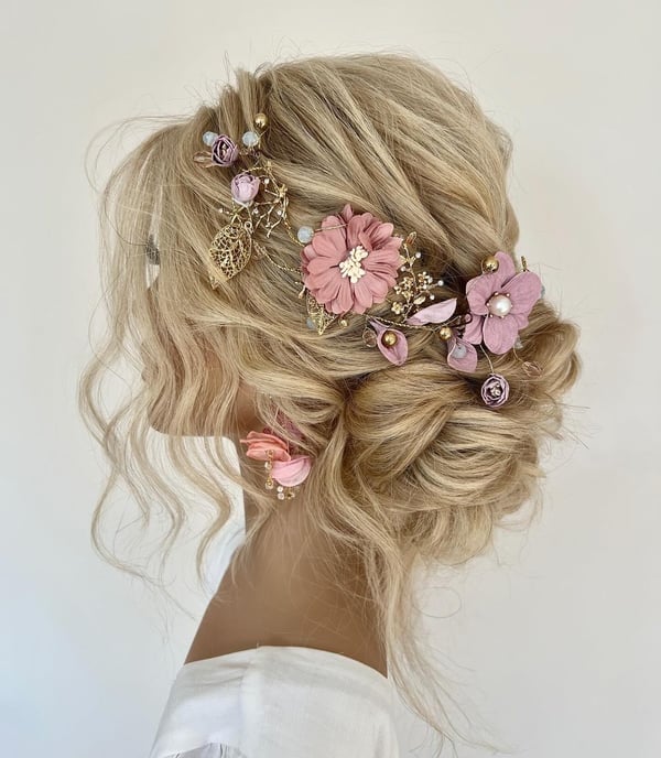 Blooming Elegance Updo