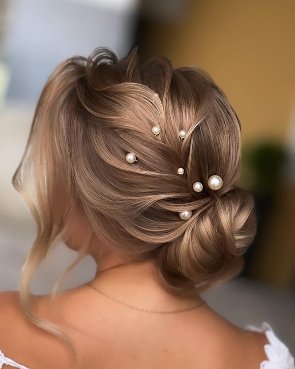 Bridal Bun Elegance