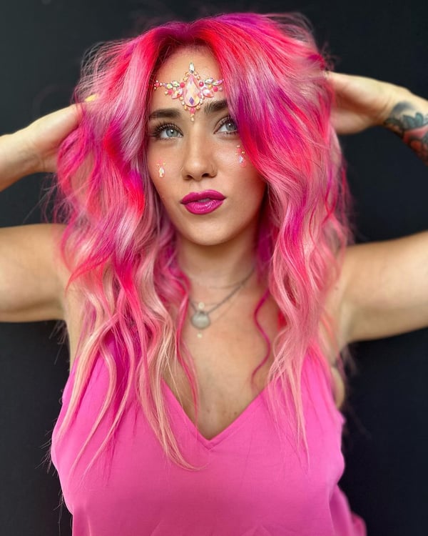 Witchy Pink Waves