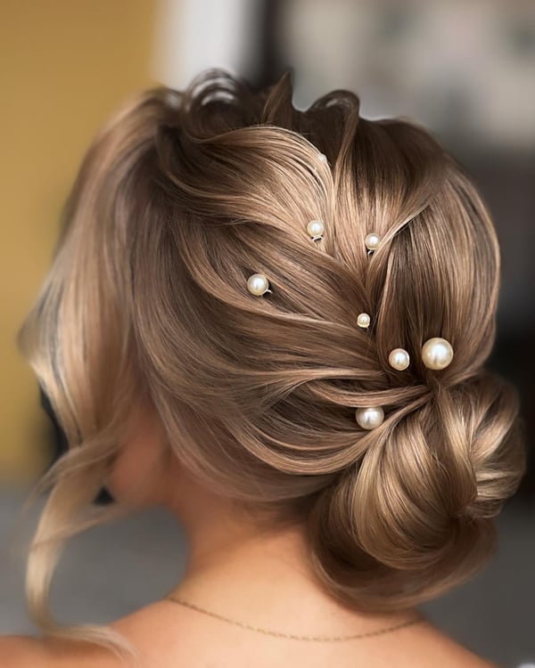 Pearls of Elegance Updo