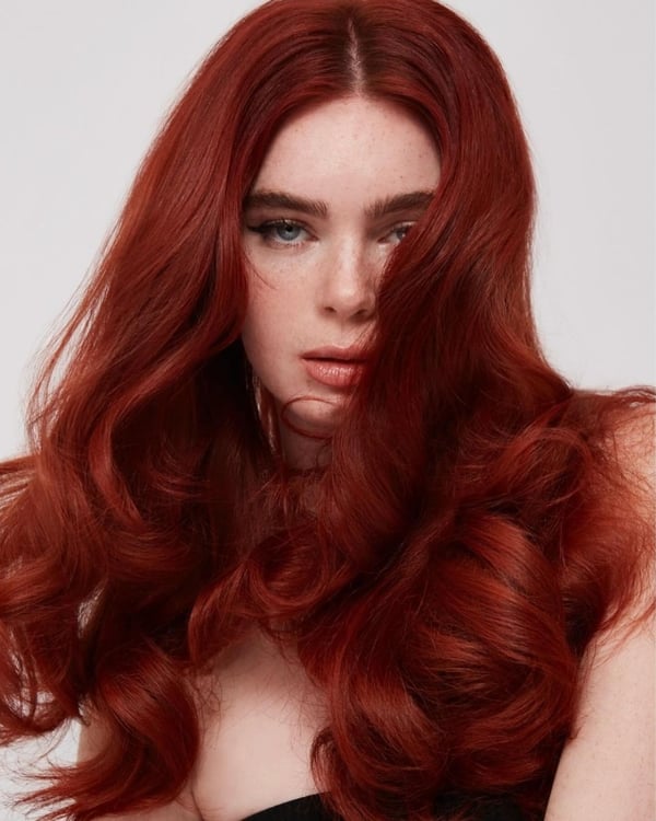Spring Crimson Curls